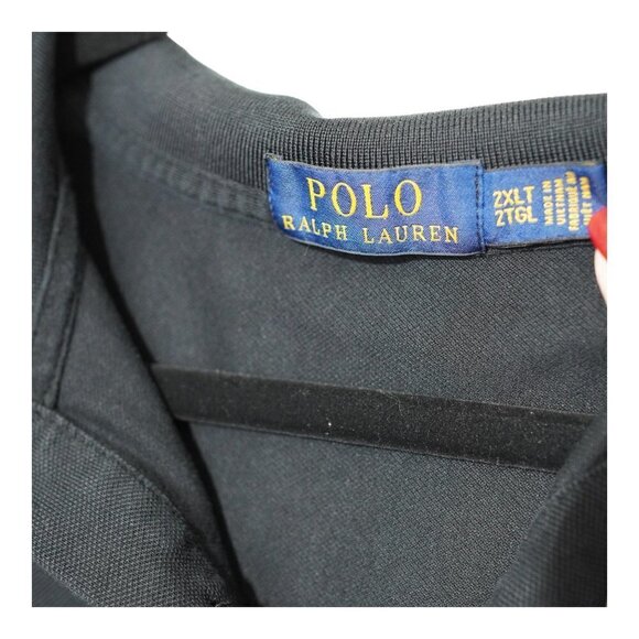 POLO Ralph Lauren Black Short Sleeve Polo Sz. 2XL XXL‎ PREPPY - Picture 3 of 4